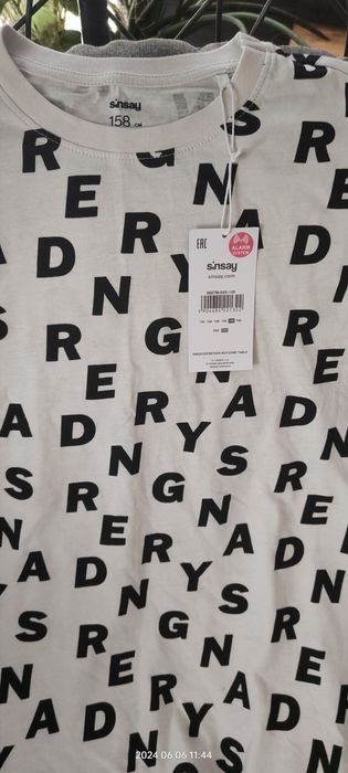 T-shirt chłopięcy nowy Sinsay 158