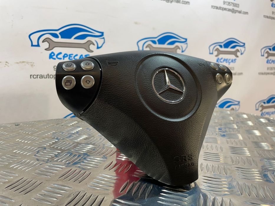 AIRBAG VOLANTE GUIADOR CONDUTOR YP3S393NFQX 09802840 MERCEDES BENZ