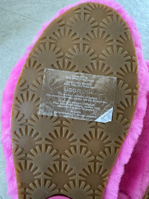 Рожеві хутряні тапочки сандалі ugg fluff yeah хутряні тапки сандалі ugg fluff yeah