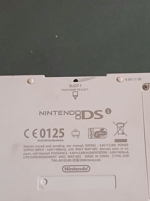 Nintendo ds branca