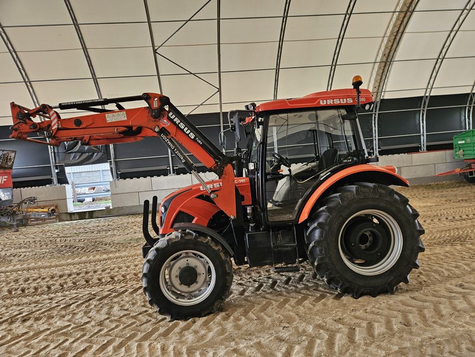 Ursus C-380 z turem nie zetor new holland