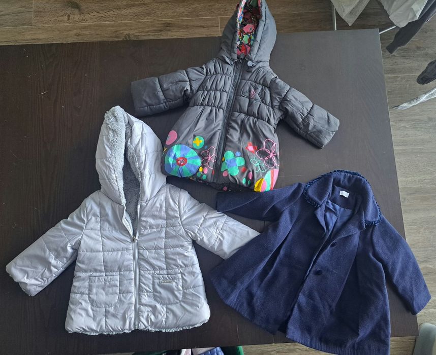 Casacos menina 1 ano