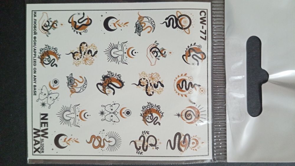 Продам наклейки для манікюру всі разом