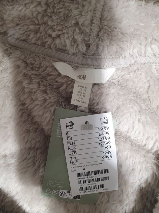 H&M  Bluza  Miś  roz.M