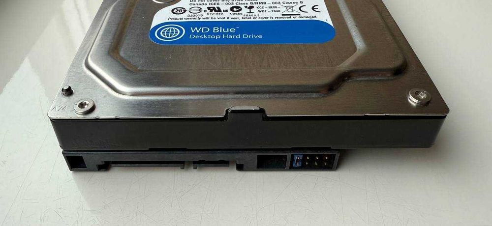 Жорсткий диск для ПК 3.5" HDD WD 500GB WD5000AAKX интерфейс SATA III