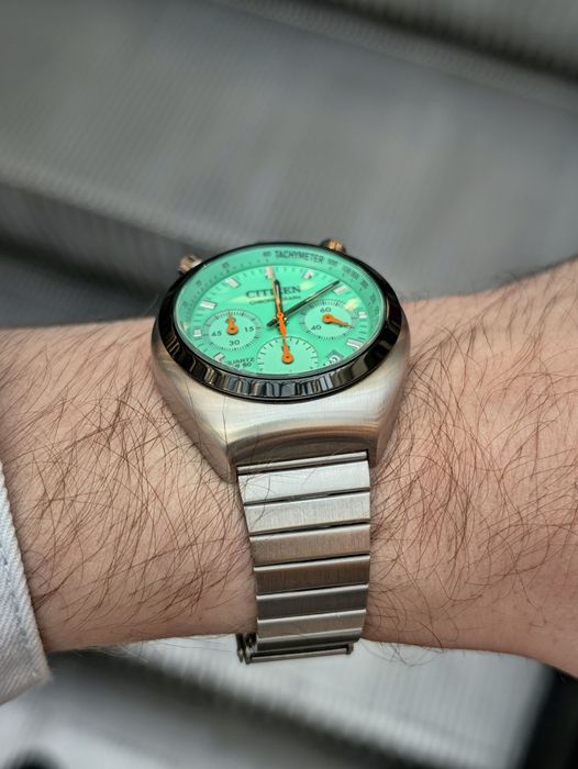 Citizen an3660-73x Bullhead Challenge timer Tsuno