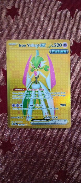 Karta pokemon iron Valiant