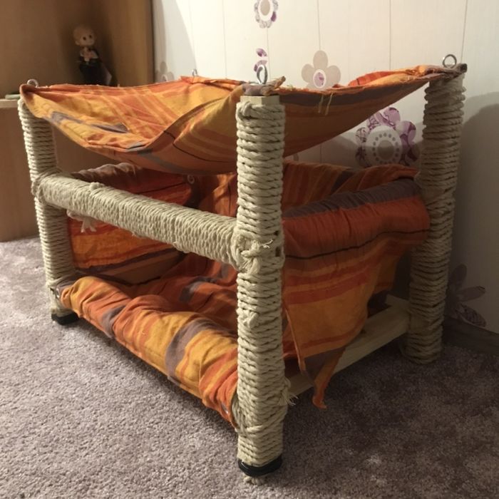 Гамак для животных, когтеточка