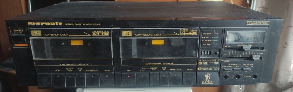 Marantz sd155 двокасетна дека