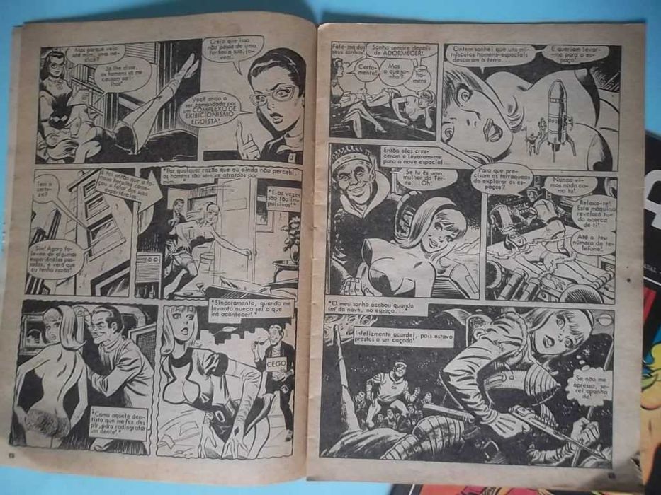 "GATINHA" (Pussycat) Nº 2 a 12 - Arte de Jim Mooney Ed. Portugal Press