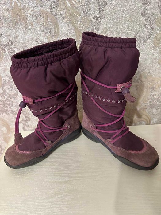 Продам зимові сапожки для дівчинки,  ECCO