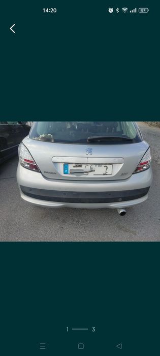 Faróis Peugeot 207 em Led