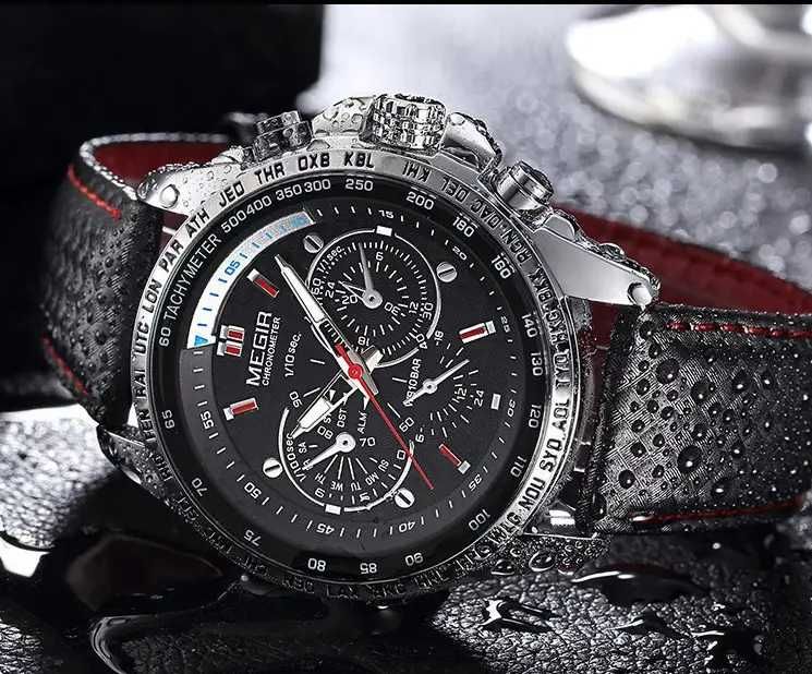 Спортивний міцний чоловічий наручний годинник мужские часы новые