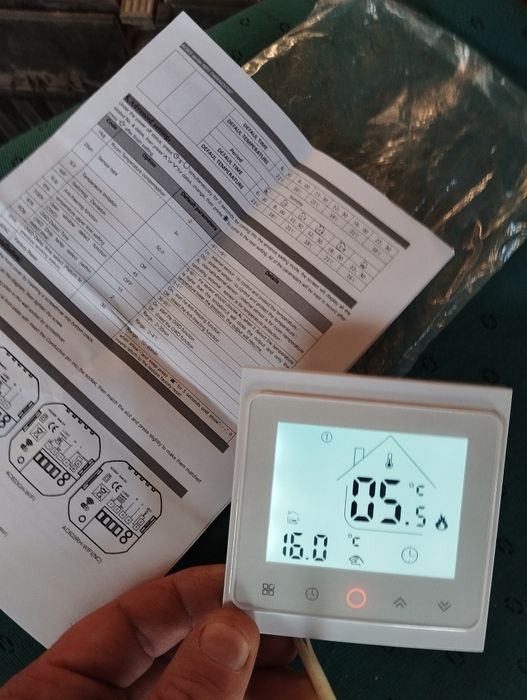 Wi-fi  регулятор електричного теплого пола