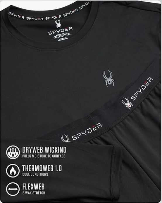 Мужское термобелье Spyder комплект размер L