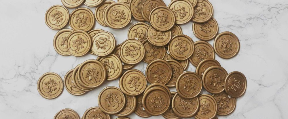 Lacres para convites, cartas e embalagens – vários modelos e cores!