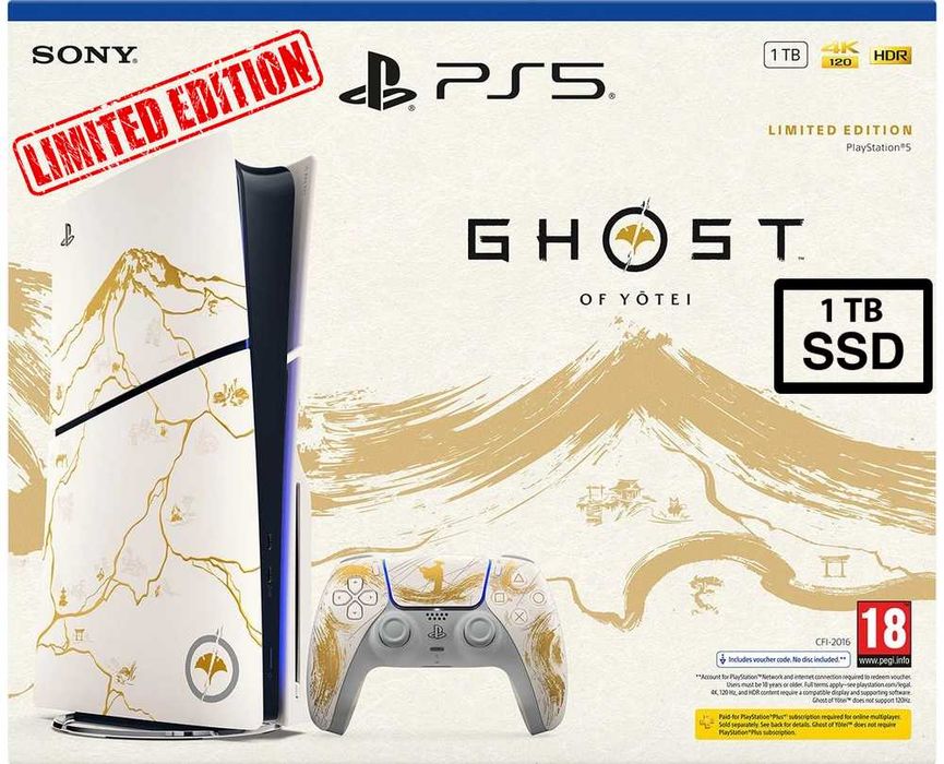 PS5 Slim 1TB z napędem Limitowana + 2 pady Dualsense + walizka XXL + stand + stacja ładowania padów