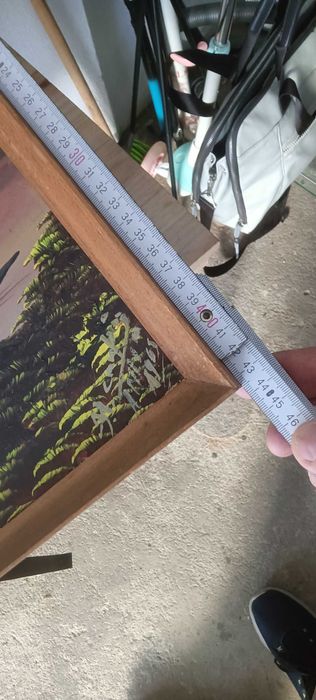 Quadro pintado á mão