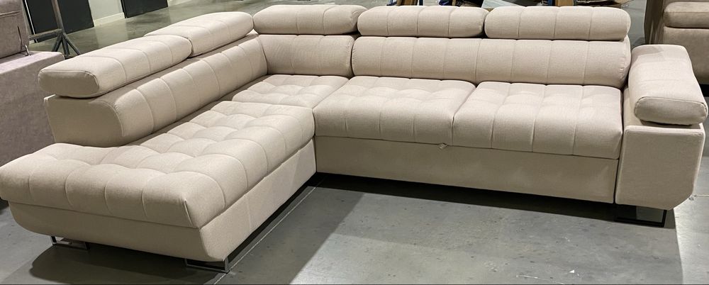 Naroznik  Pikowany z funkcją  spania Nowy