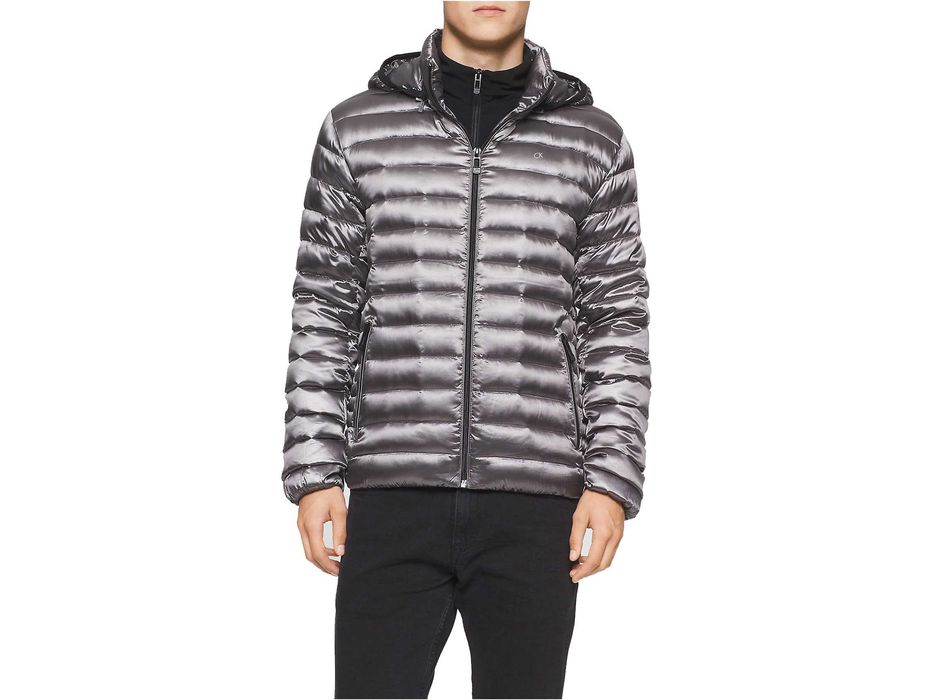 Calvin Klein Men's Packable Down Hoody Jacket Kurtka Zimowa puchowa L