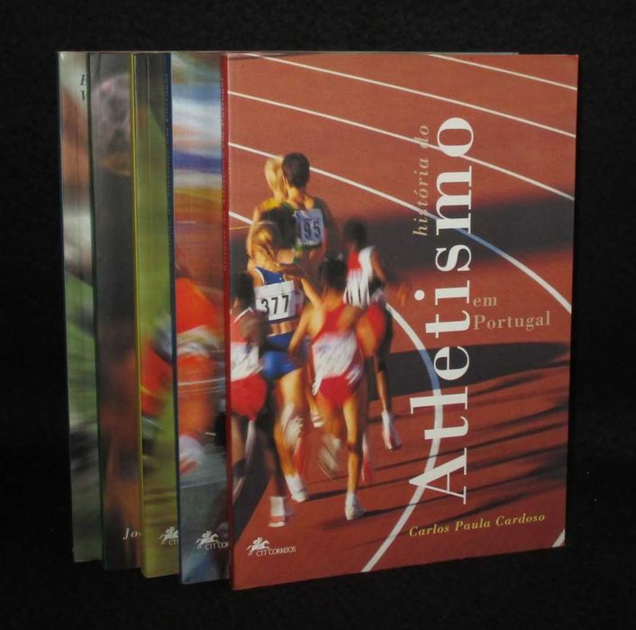 Sports History Books in Portugal CTT Post Office Complete Collection