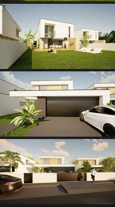 Moradia independente T3+1 | Em construção | Arquitetura moderna | Terreno de 1.537 m²