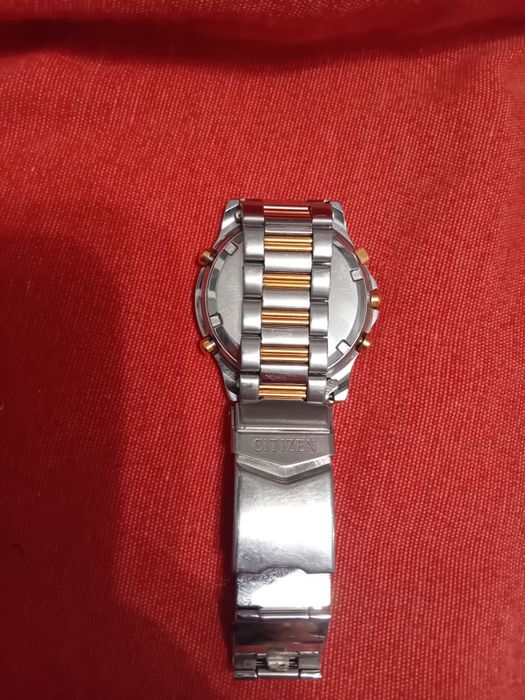 Relógio Citizen Quartz Cronograph Vintage - COMO NOVO