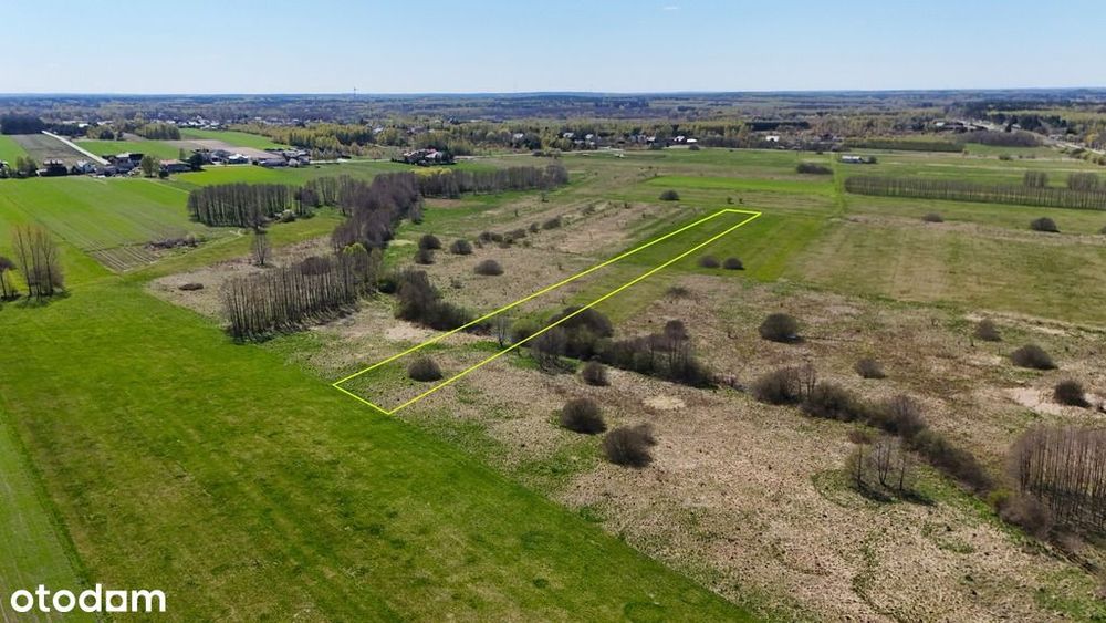 Działka rolna – Gorzędów, gm. Kamieńsk – 4863 m²