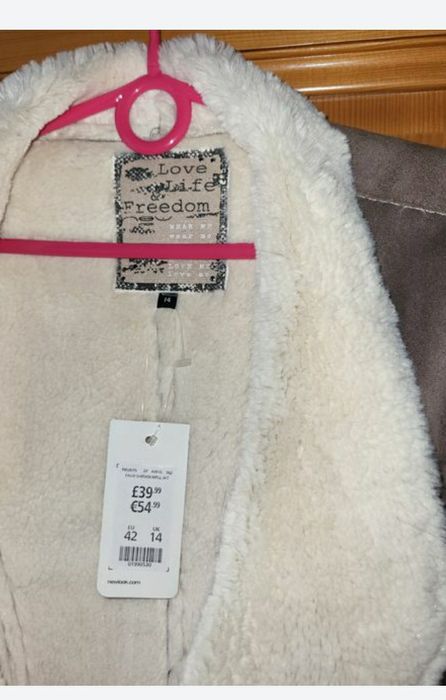 Kożuszek , kurtka damska   jesień -New look rozmiar 10-M