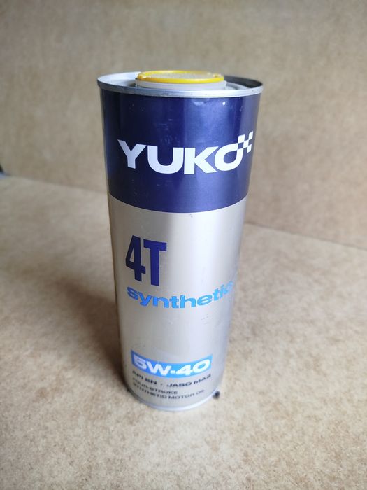 Моторна олива YUKO Sinthetic 4T 5w/40 1л.