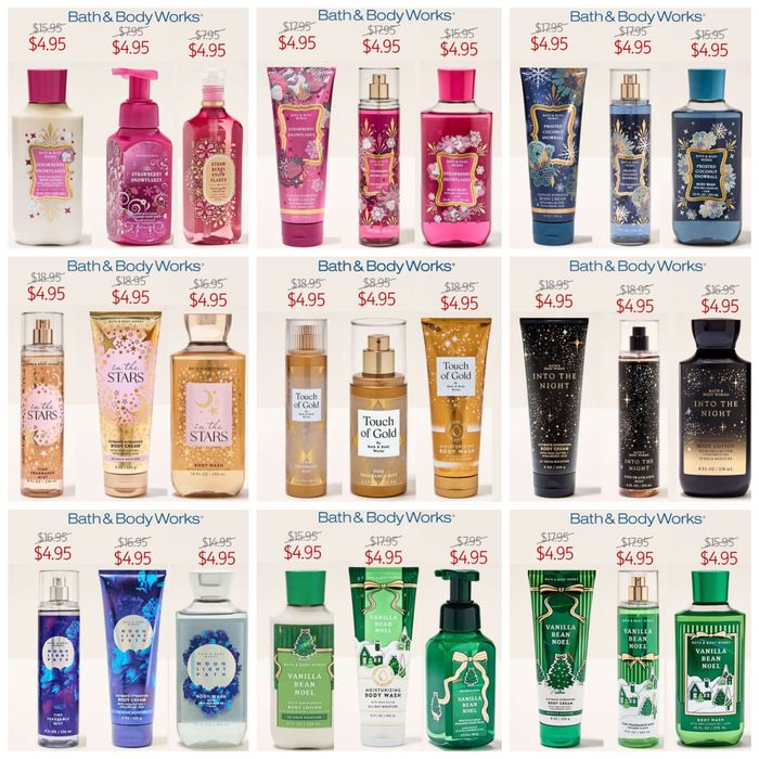 BBW під замовлення Bath and body works