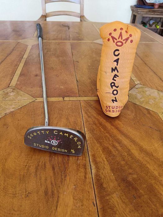 Golf club: Scotty Cameron putter, studio design no.5, excellent condition