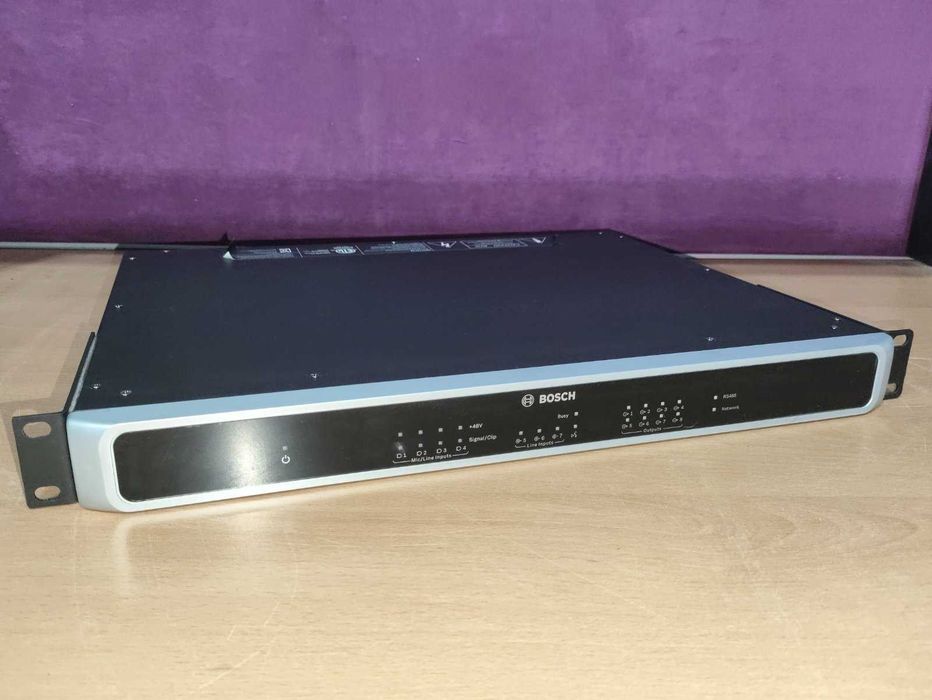 8-канальний матричний DSP-мікшер BOSCH PLM-8M8 (Система Plena Matrix)