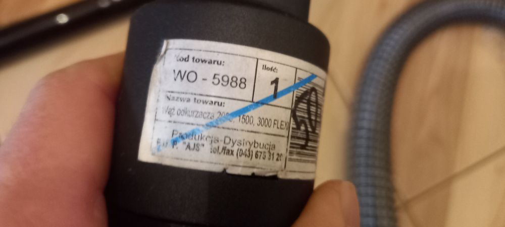 Wąż do odkuzacza z rurą