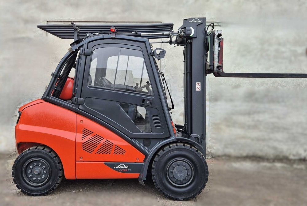 Linde H50 • 2020r • maszt TRIPLEX z wolnym skokiem • kabina z ogrzewaniem • doskonały wózek widłowy, możliwy leasing, zobacz FILM