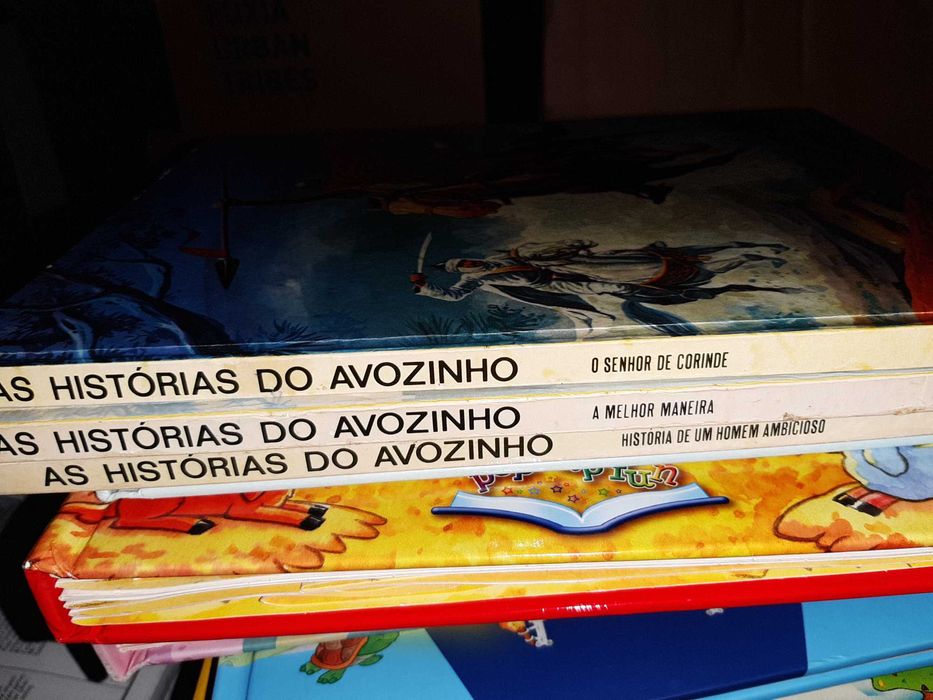 Vários livros infantis em bom estado e bom preço.