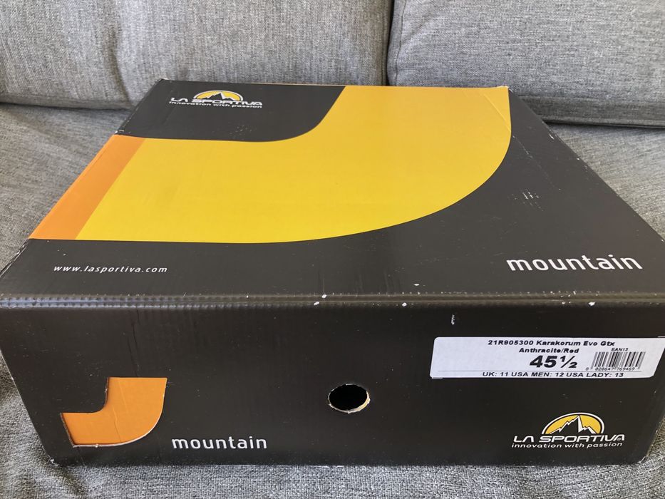 Nowe buty górskie LA SPORTIVA KARAKORUM EVO GTX rozm. 45,5 MP 29,3 cm