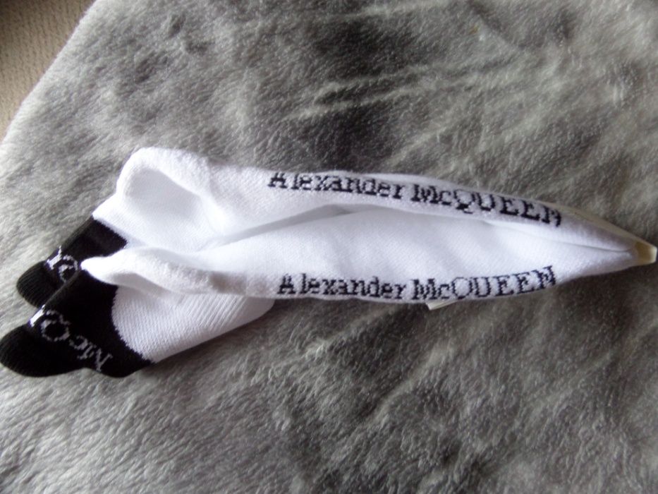 ALEXANDER MCQUENN Skarpetki Stopki Nowa Kolekcja Oryginał Nowe M Super