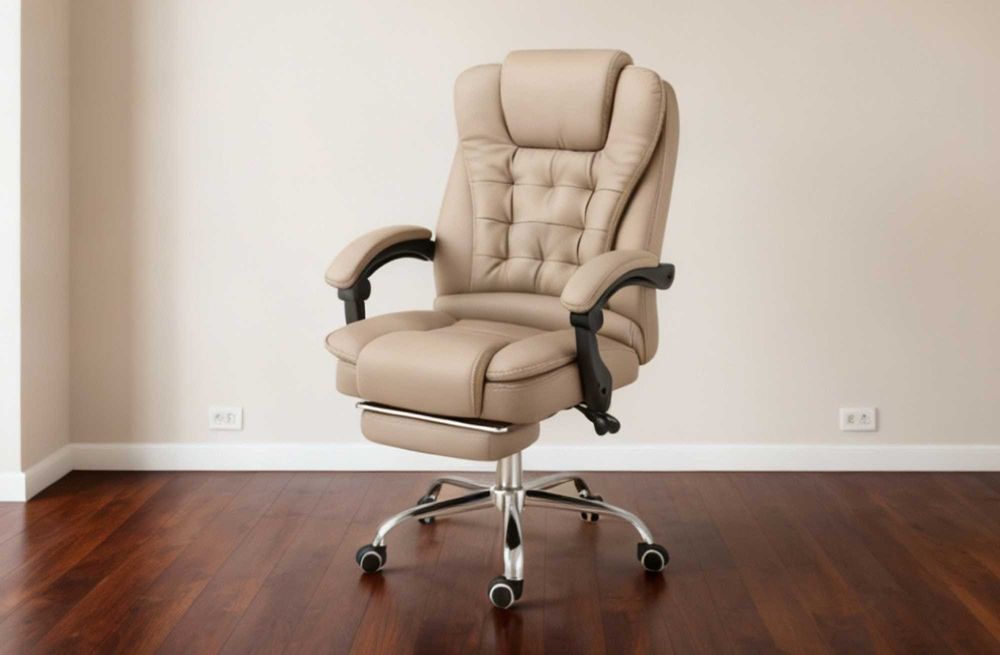 Шкіряне крісло керівника / кресло кожаное - компютерне, офісне, нове