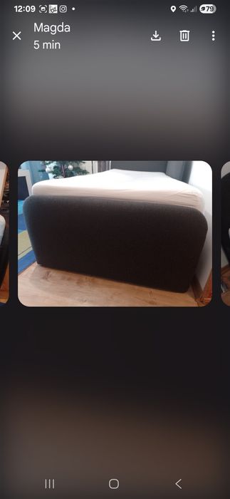 Łóżko jednoosobowe