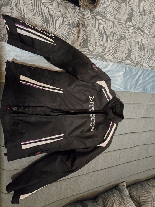 Casaco motard de homem e de mulher