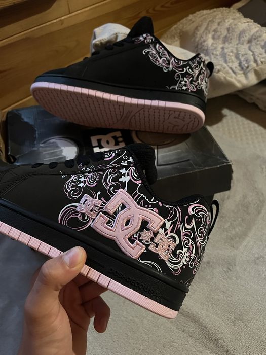 buty damskie dc shoes pink