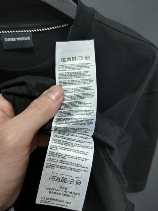 Мужская футболка Armani Made in Italy