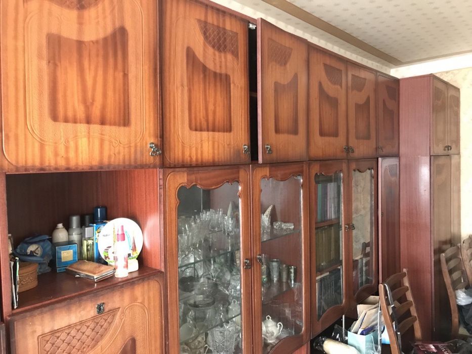 Стенка ЖЕМЧУГ, б/у , 6 секций, 4 метра