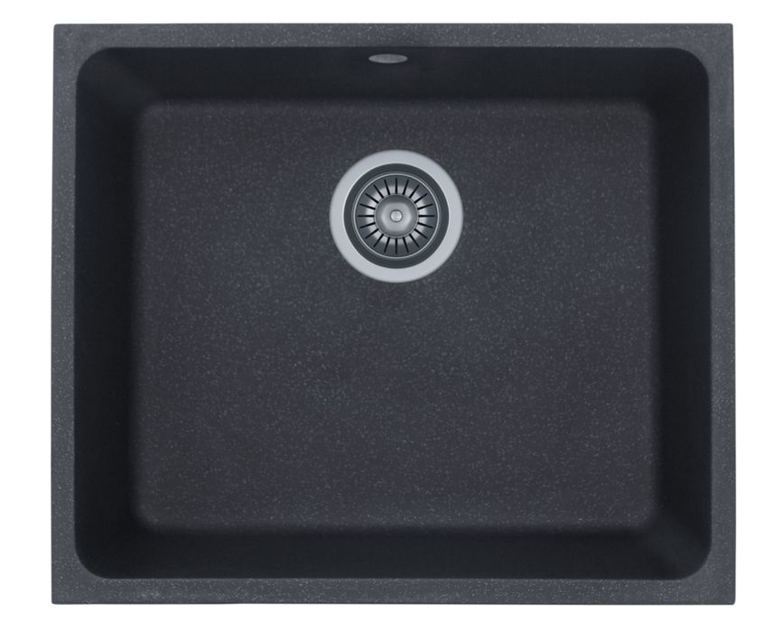 Zlewozmywak kernau granitowy graphite