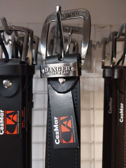 Pasek skórzany polski