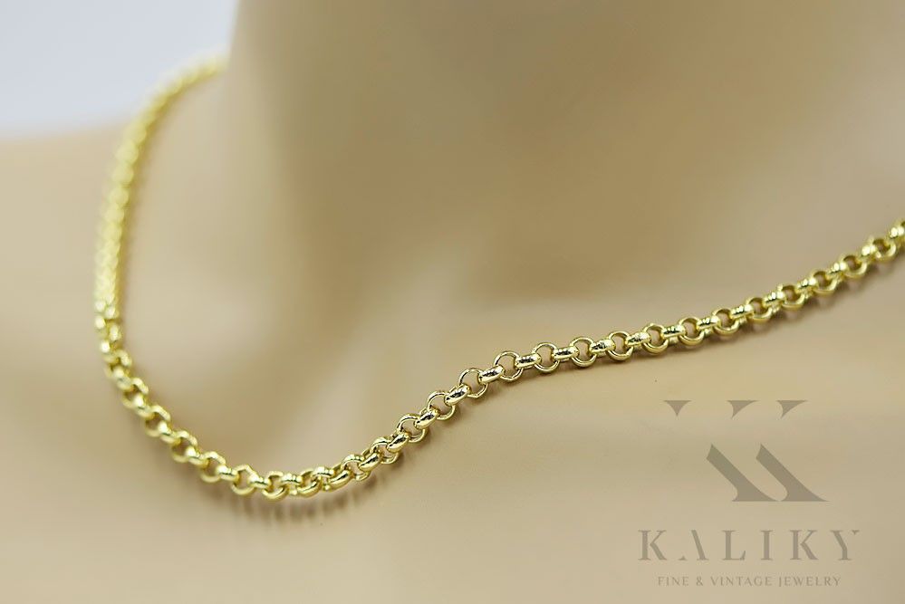 Złoty łańcuszek 14k 585 włoski Ankrowy cc025y Poznań biżuteria