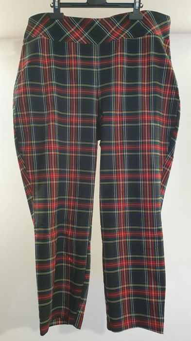 Spodnie damskie w kratę JNY Jones New York  rozmiar 4XL/5XL , 48/50 !!