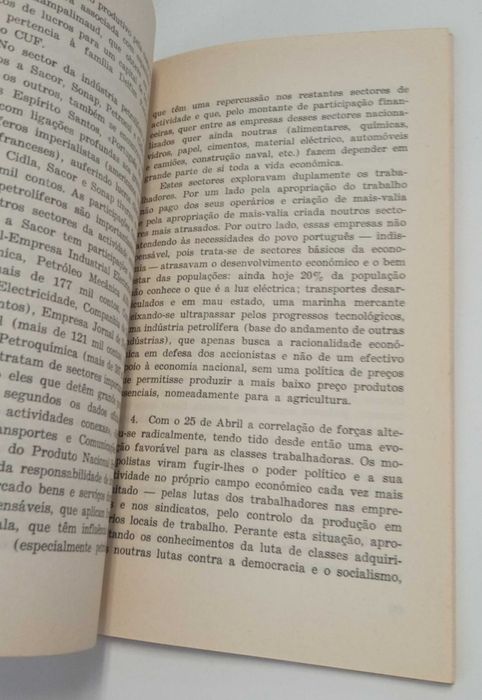 Nacionalizações e Controlo da Produção