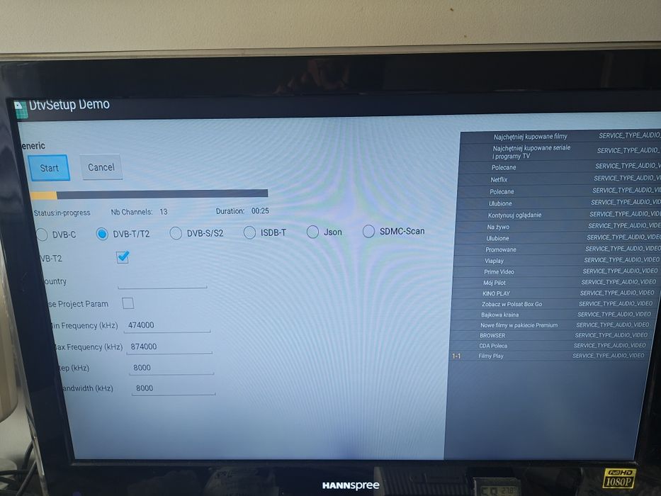 DEKODER TV Smart 4K BOX Android TV DV8988 odbiór DVB-T2 hevc JEDYNY TAKI NA OLX !!! Darmowa wysyłka !!!